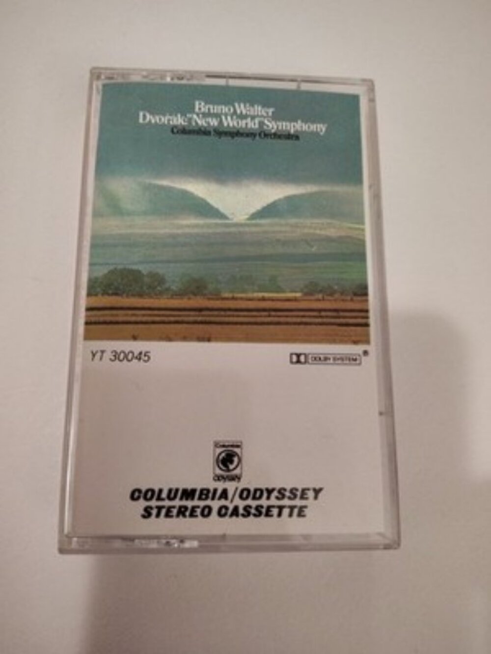 Bruno Walter / Dvořák : New World Symphony (CASSETTE Columbia Odyssey) CLASSICAL